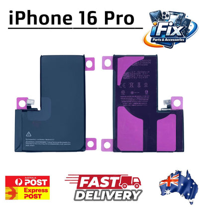 iPhone 16 Pro Replacement Battery with Adhesive Strips 3582mAh