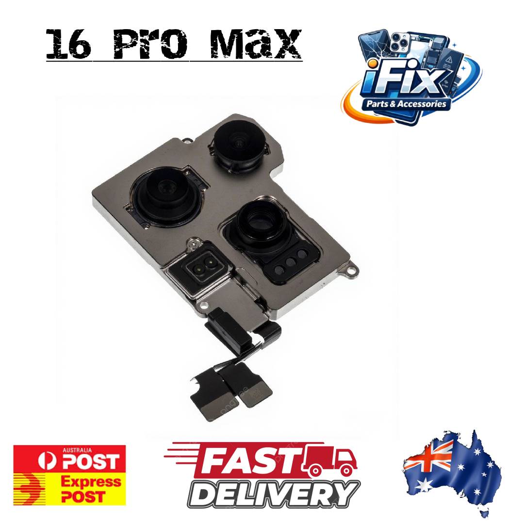 Rear Camera for Apple iPhone 16 Pro Max - Diagnosable