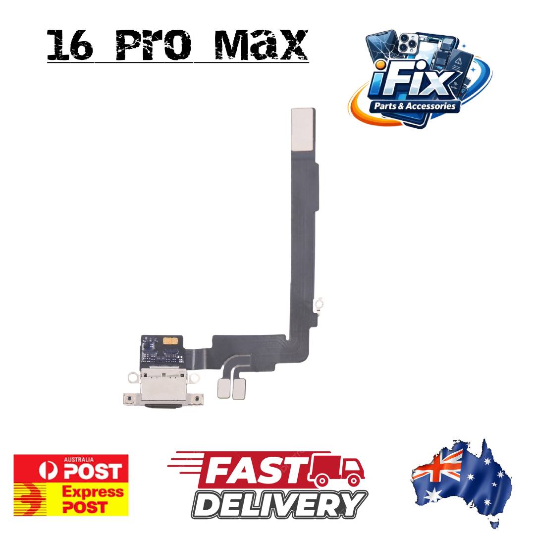Charging Port Replacement for Apple iPhone 16 Pro Max