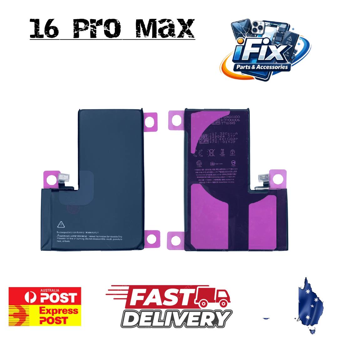Apple iPhone 16 Pro Max Replacement Battery with Adhesive Strips 4685mAh